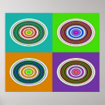 Hypnotic Circles posters