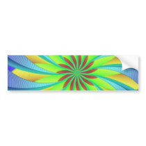 Hypnotic image 3 bumper stickers