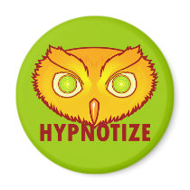 Hypnotise Owl Magnet