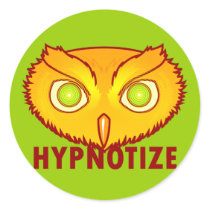 Hypnotise Owl Sticker