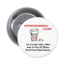 Hypochodriac Clinic Pins