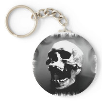 Hysteriskull Laughing Human Skull Keychains