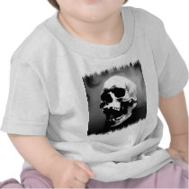 Hysteriskull Laughing Human Skull T-shirts