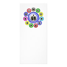 I69 Bingo Babe Customized Rack Card