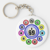 I69 Bingo Babe Keychains
