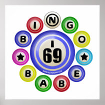 I69 Bingo Babe Poster