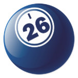 I 26 BINGO BALL STICKER