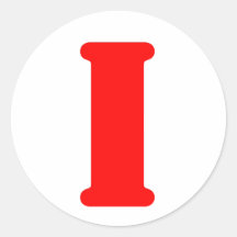 I_2 ROUND STICKER