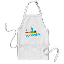 I <3 B-Boys Apron