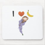 I <3 Bananas Mousepad