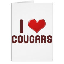 I <3 Cougars Cards