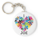 I <3 Joe keychains
