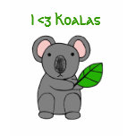 I <3 Koalas #2 t-shirts