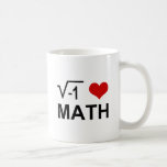 I <3 Math Coffee Mugs
