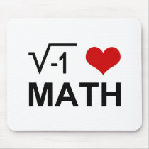 I <3 Math Mousepad