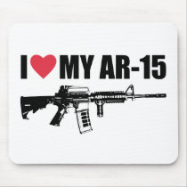 I <3 My AR-15 Mouse Pad
