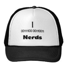 I <3 Nerd (Binary) Hats