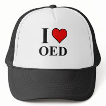 I <3 OED hats