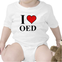 I <3 OED t-shirts