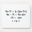 I <3 u, Nerd Love mousepads