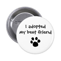 "I adopted my best friend" Flair by The Ashes Pins