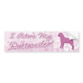 I Adore my Rottweiler Bumper Sticker