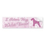 I Adore my Welsh Terrier Bumper Sticker