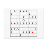I♥ALBERTO postcards