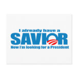 I already have a saviour postcards
