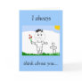 I always, think about you... card