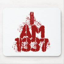 I Am 1337. Deep Red Text. Leet Gamer.