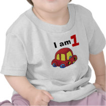 I am 1 (red toy car)