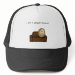 I am a couch potato trucker hat