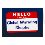 I Am a Global Warming Sceptic cards
