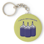I Am A Jug Hugger keychains
