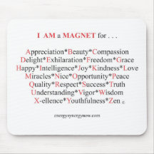 I AM a Magnet Mouse Pad