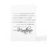 I Am a Marathoner - Best Of Luck Greeting Cards