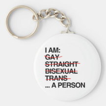 I AM A PERSON KEY CHAIN