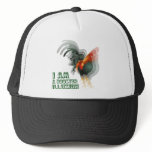 I Am A Rooster Illusion hats