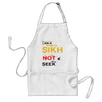 I Am A Sikh, Not A Seek Aprons