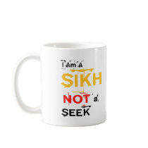 I Am A Sikh, Not A Seek Mugs