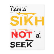 I Am A Sikh, Not A Seek Post Cards