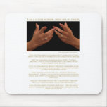 I Am A Social Worker, These Are My Hands Mouse Pad