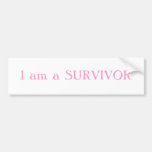 I am a SURVIVOR Bumper Stickers
