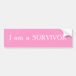 I am a SURVIVOR Bumper Stickers