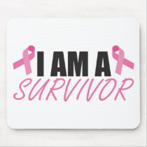 I Am A Survivor Mousepads