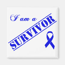 I am a Survivor Refrigerator Magnets