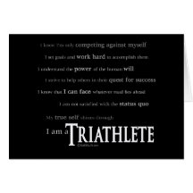 I am a Triathlete Cards