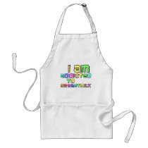 I Am Addicted To Breast Milk aprons