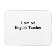 I Am An English Teacher Rectangular Magnets